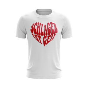 Schlager – T-Shirt – Schlager ist geil