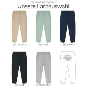 Unisex Jogginghose – PREMIUM - Bequeme Passform - Farbauswahl