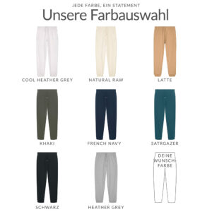 Unisex Jogginghose – BASIC - Normale Passform - Farbauswahl