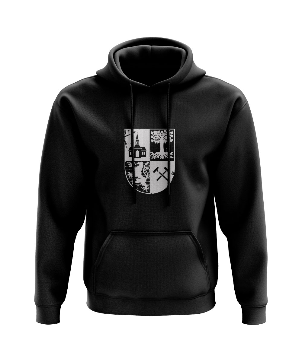 Gelsenkirchen – Hoodie – Wappen (einfarbig)
