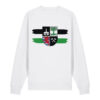 Gelsenkirchen Sweatshirt mit Wappen mit Stadtfarben in Weiß