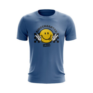 Kinder T-Shirt – Kita-Kind – Cool & Kariert Smiley