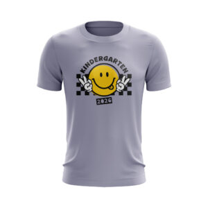 Kinder T-Shirt – Kita-Kind – Cool & Kariert Smiley