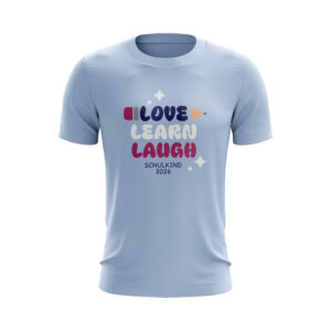 Kinder T-Shirt – Schulkind 2026 – Hippie-Soul - love lern laugh