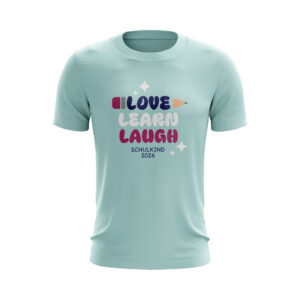 Kinder T-Shirt – Schulkind 2026 – Hippie-Soul - love lern laugh