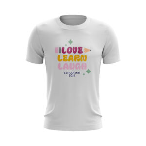 Kinder T-Shirt – Schulkind 2026 – Hippie-Soul - love lern laugh