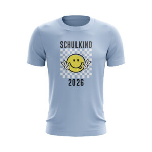 Kinder T-Shirt – Schulkind 2026 – Smiley - Cool Junge boys