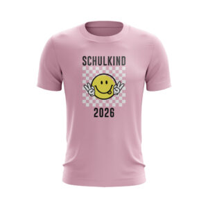 Kinder T-Shirt – Schulkind 2026 – Smiley - Cool Junge boys