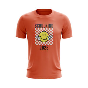 Kinder T-Shirt – Schulkind 2026 – Smiley - Cool Junge boys