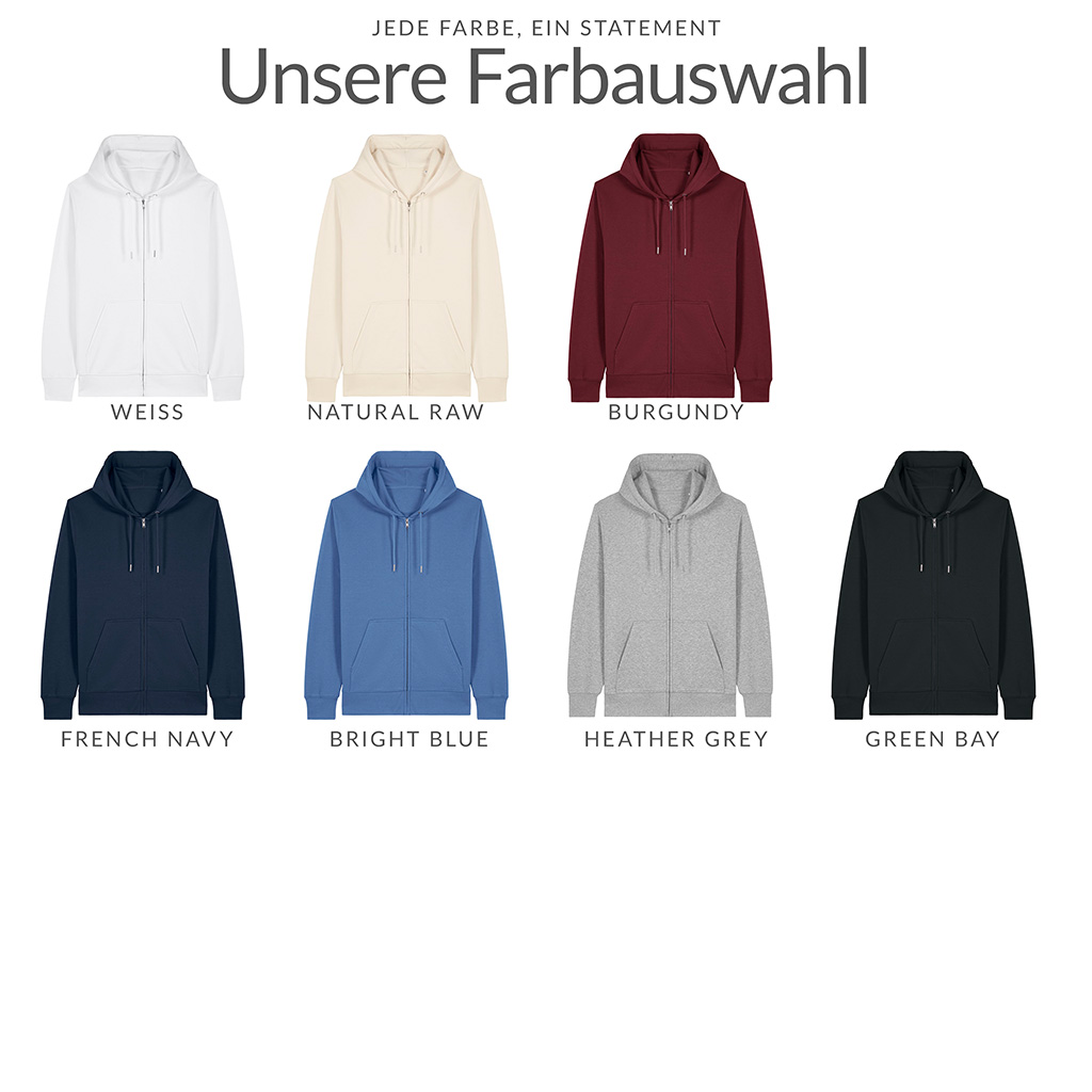 Unisex Zip-Hoodie – BASIC – Bild 3