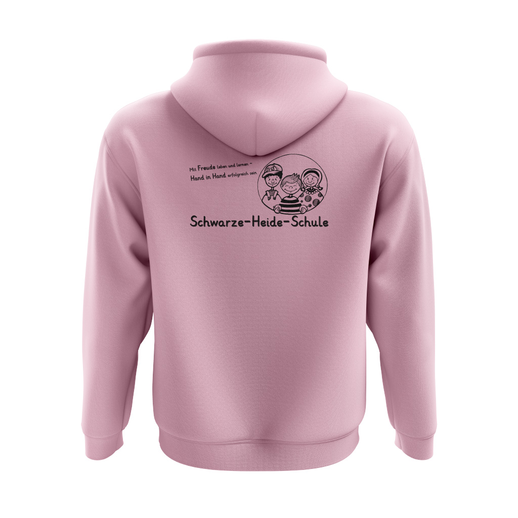 Kinder Hoodie – SHS (Unifarben) – Bild 5