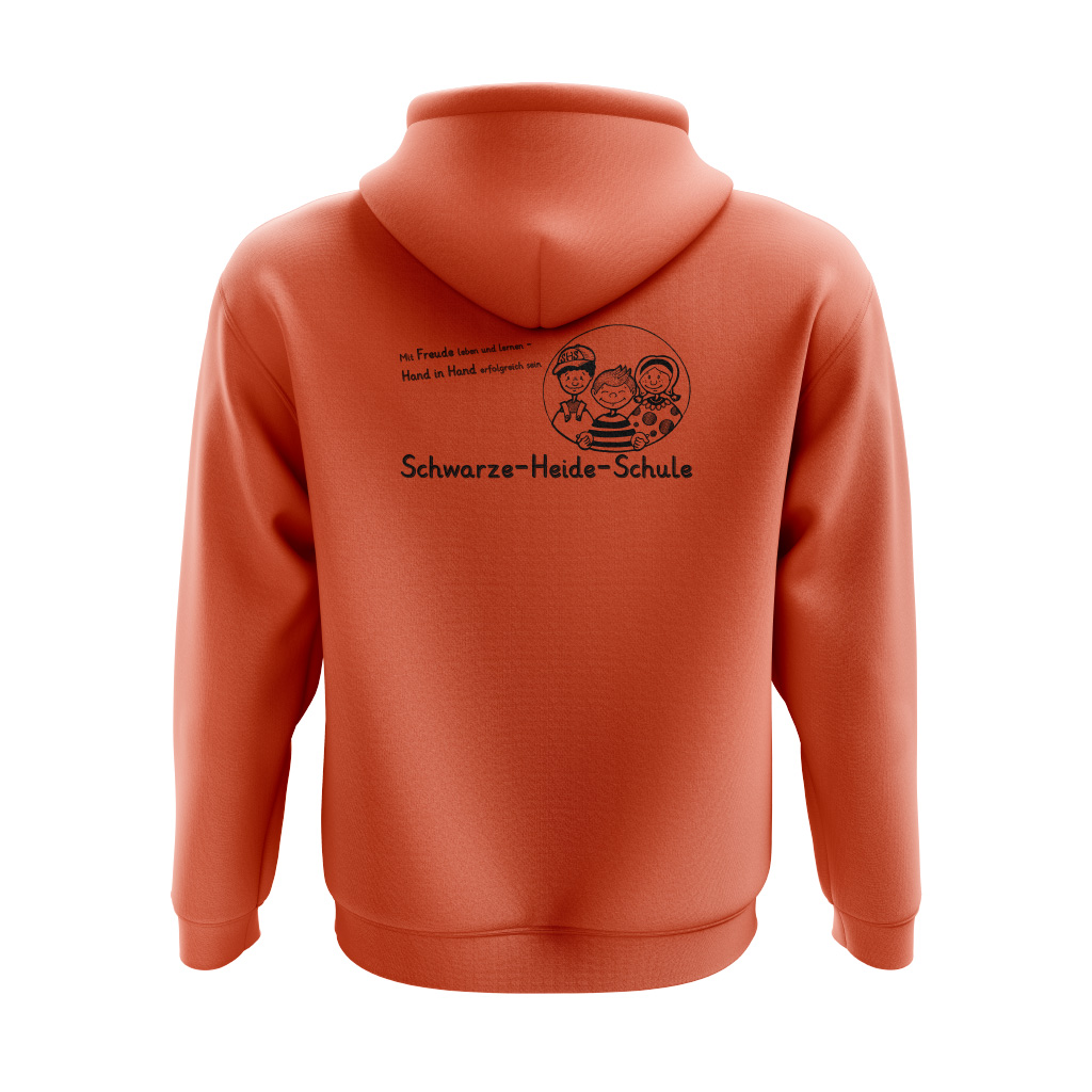 Kinder Hoodie – SHS (Unifarben) – Bild 3