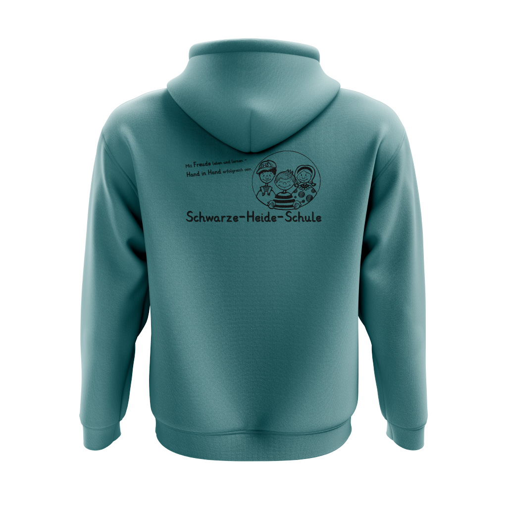 Kinder Hoodie – SHS (Unifarben) – Bild 11