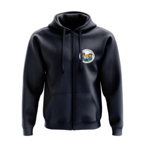 Kinder-Zip-Hoodie – SHS (Farbig)