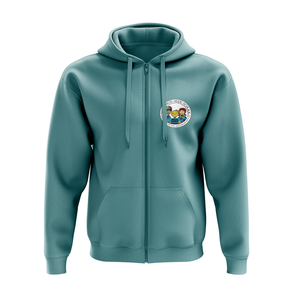 Kinder-Zip-Hoodie – SHS (Farbig) – Bild 3