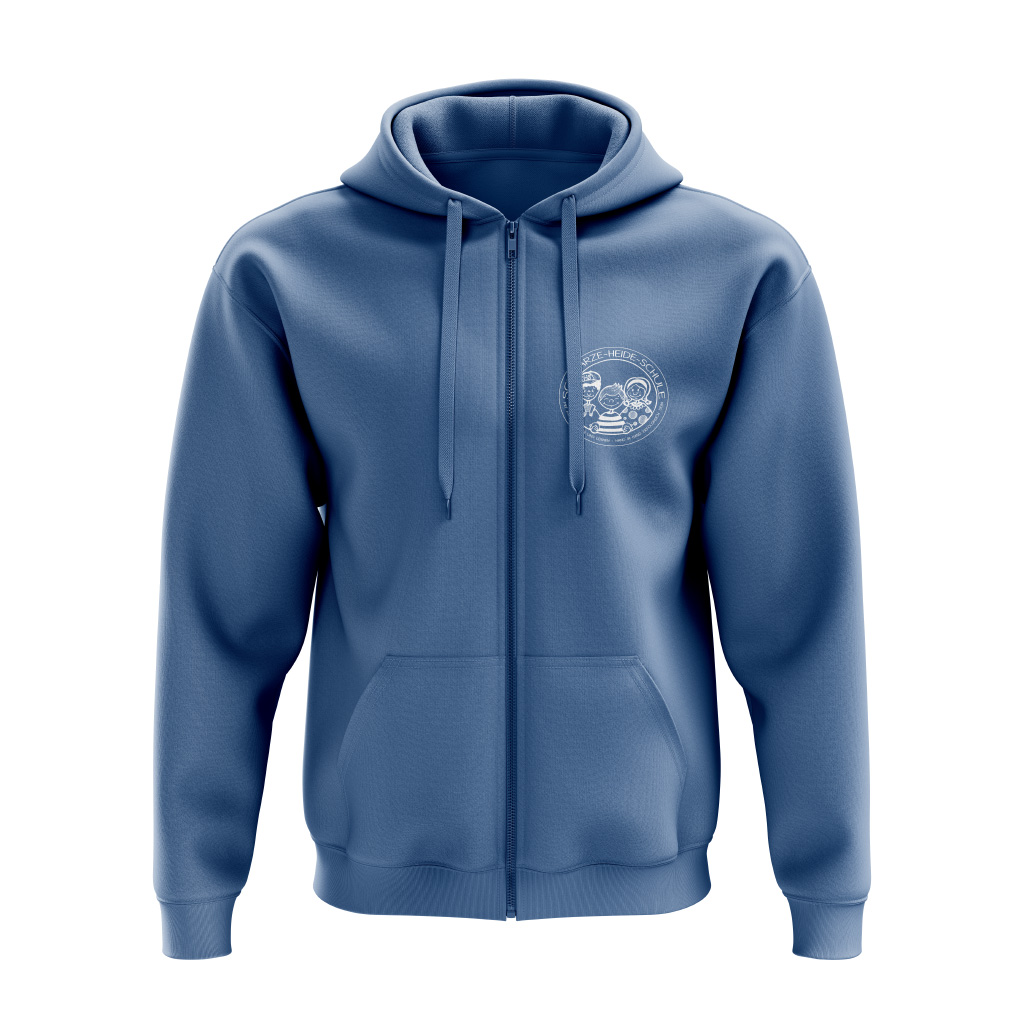 Unisex Zip-Hoodie – SHS (Farbig)