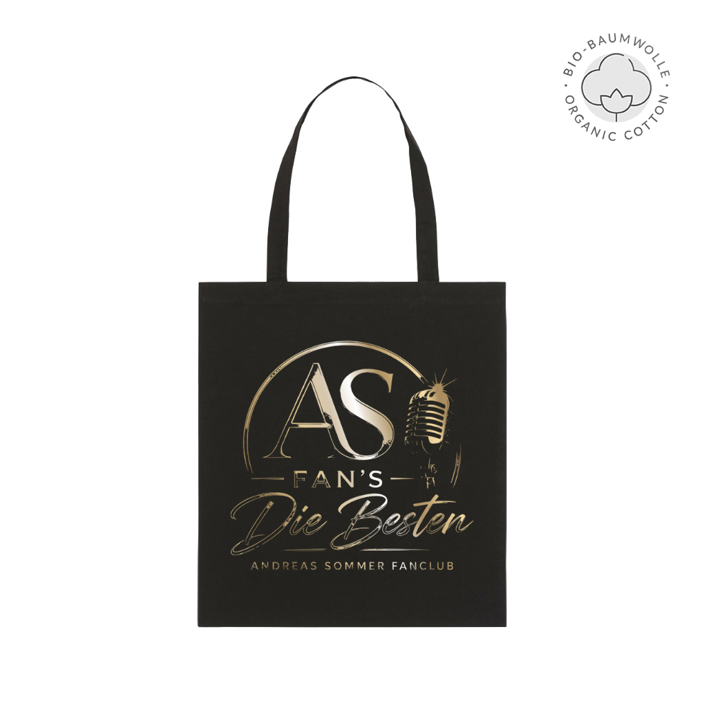 Andreas Sommer Fanclub Bio Tasche, Fanmerchendise, Fanartikel