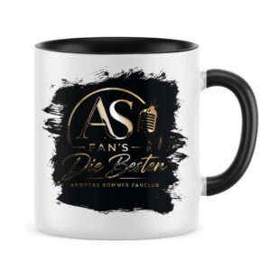 Andreas Sommer Fanclub Tasse, Fanmerchendise, Fanartikel, Logo